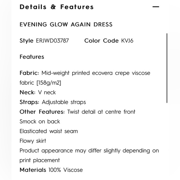 Roxy Evening Glow Again Dress - Picture 7 of 8